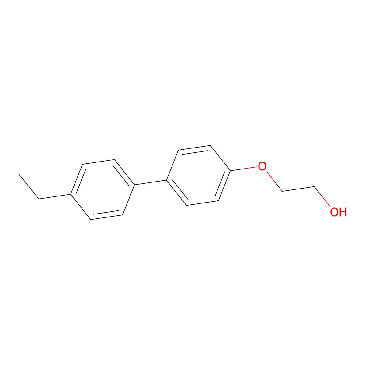 2-[(4'-Ethyl[1,1'-biphenyl]-4-yl)oxy]ethanol molecular structure, CAS 1267437-17-1