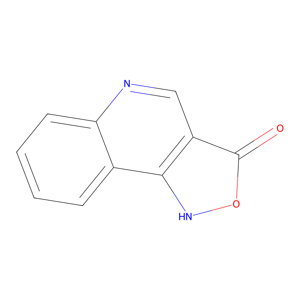 Isoxazolo[4,3-C]quinolin-3(1H)-one molecular structure, CAS 1267499-16-0