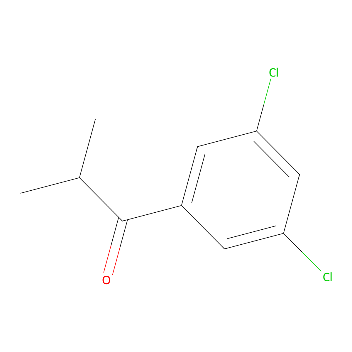3',5'-Dichloro-2-methylpropiophenone molecular structure, CAS 1267546-21-3