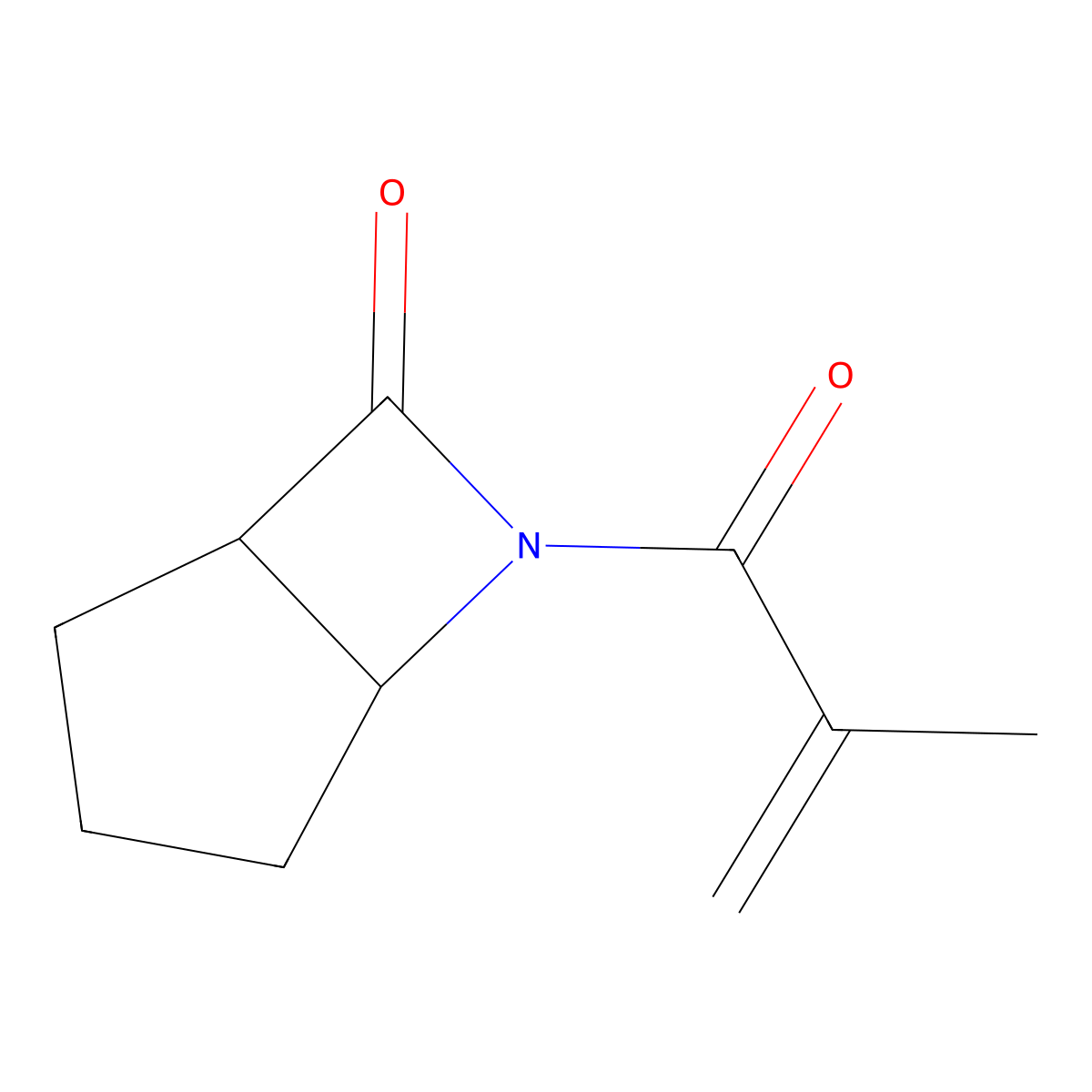6-Methacryloyl-6-azabicyclo[3.2.0]heptan-7-one molecular structure, CAS 1267624-16-7