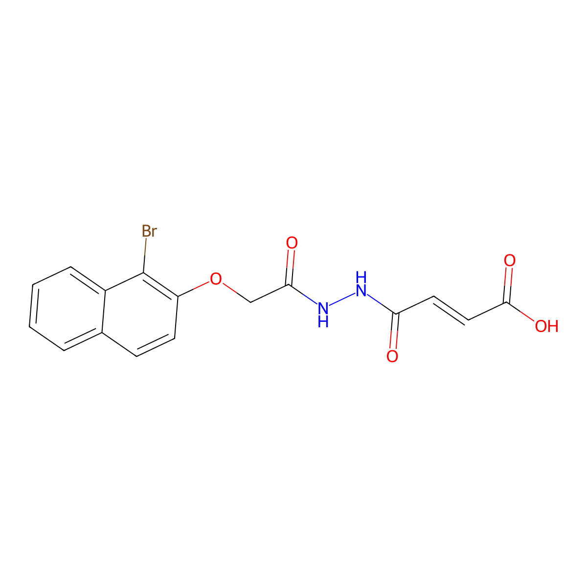 C16H13BrN2O5 molecular structure, CAS 1267844-77-8