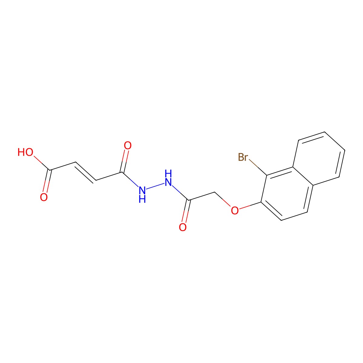 C16H13BrN2O5 molecular structure, CAS 1267844-77-8