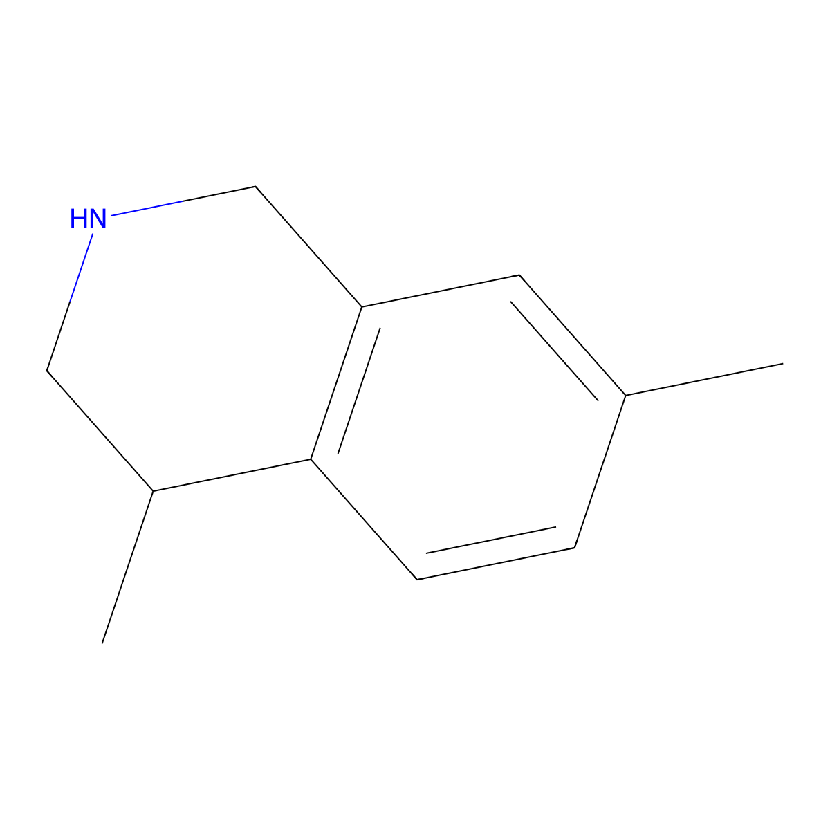 4,7-Dimethyl-1,2,3,4-tetrahydroisoquinoline molecular structure, CAS 1267865-80-4