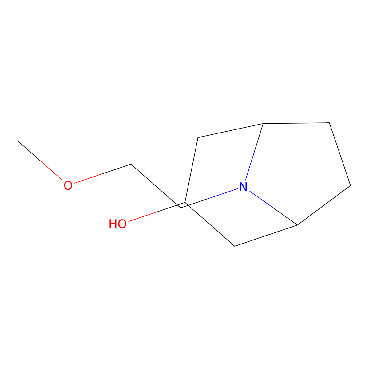 8-(2-Methoxyethyl)-8-azabicyclo[3.2.1]octan-3-ol molecular structure, CAS 1267874-74-7