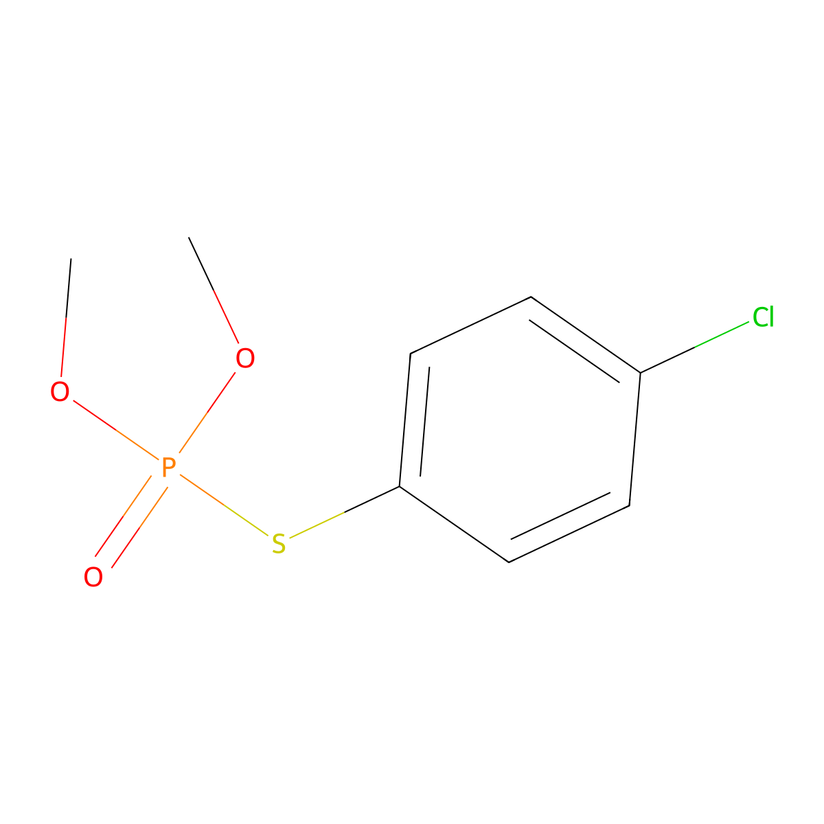 Isofenchlorfos molecular structure, CAS 12679-92-4