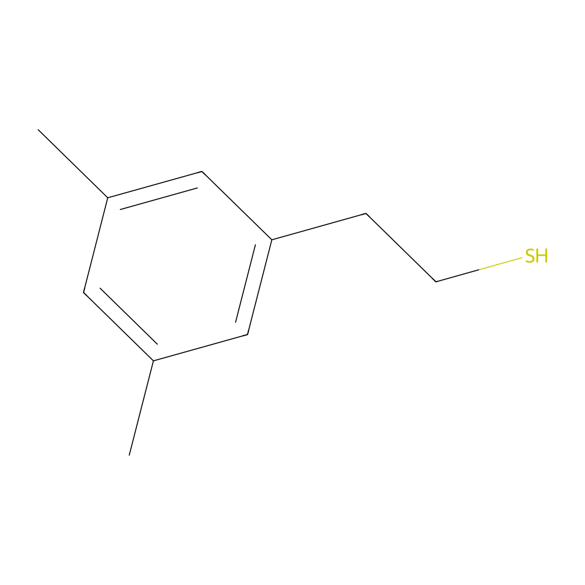 2-(3,5-Dimethylphenyl)ethanethiol molecular structure, CAS 1267971-55-0