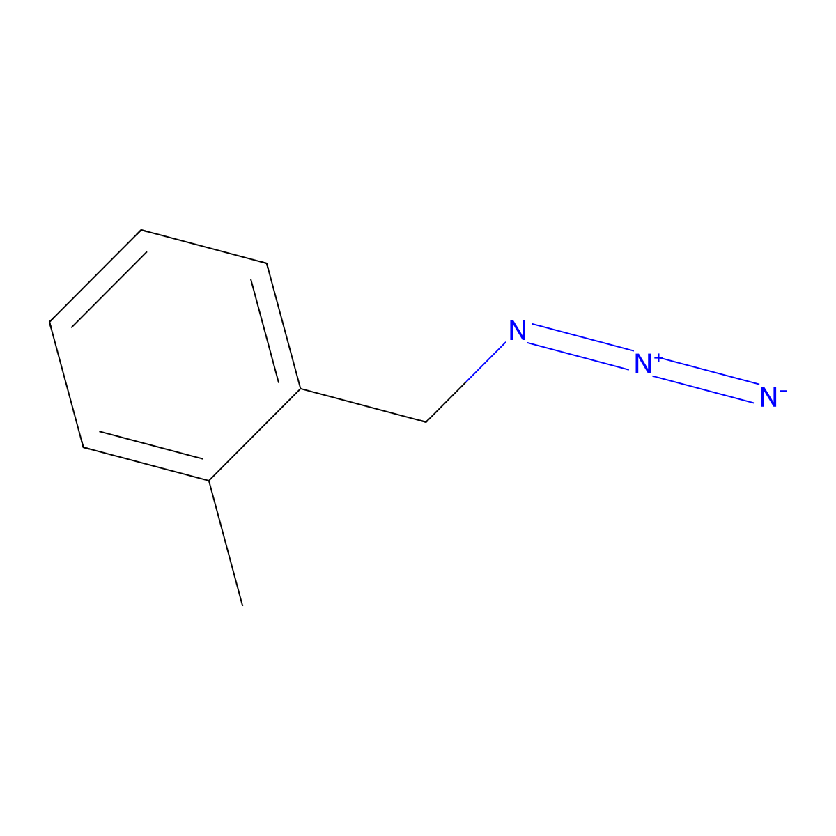 1-(Azidomethyl)-2-methylbenzene molecular structure, CAS 126799-83-5