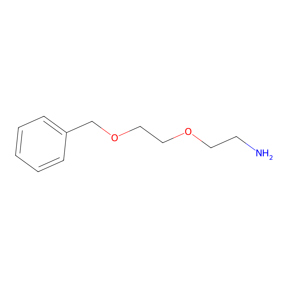 Benzyl-PEG2-amine molecular structure, CAS 1268135-96-1