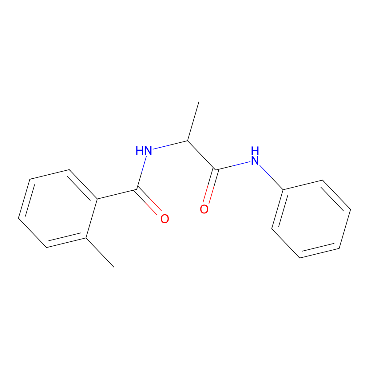 2-methyl-N-[1-oxo-1-(phenylamino)propan-2-yl]benzamide molecular structure, CAS 1268331-34-5