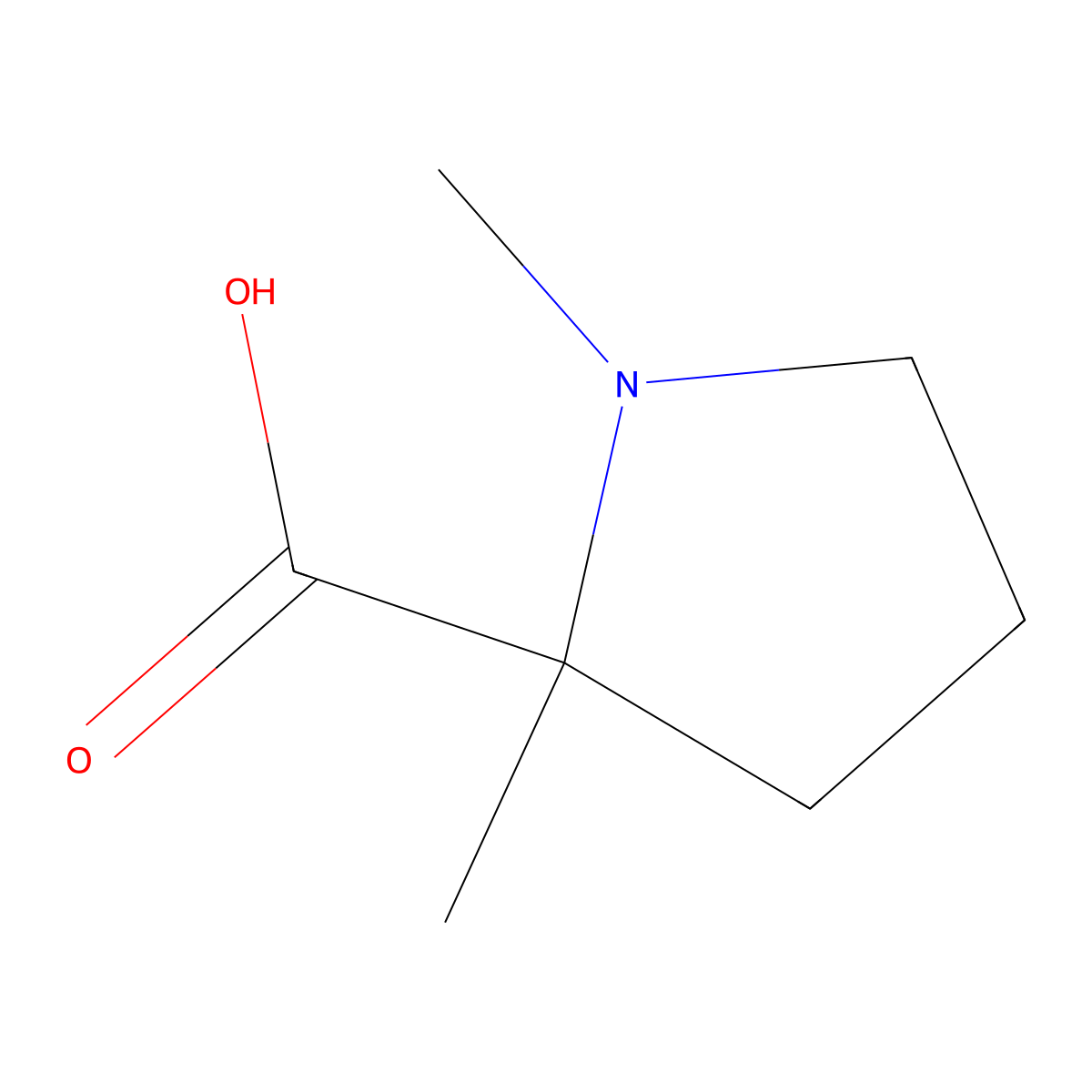 1,2-Dimethyl-L-proline molecular structure, CAS 1268519-85-2