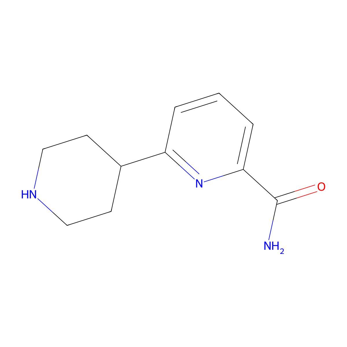 6-(Piperidin-4-yl)picolinamide molecular structure, CAS 1268520-86-0
