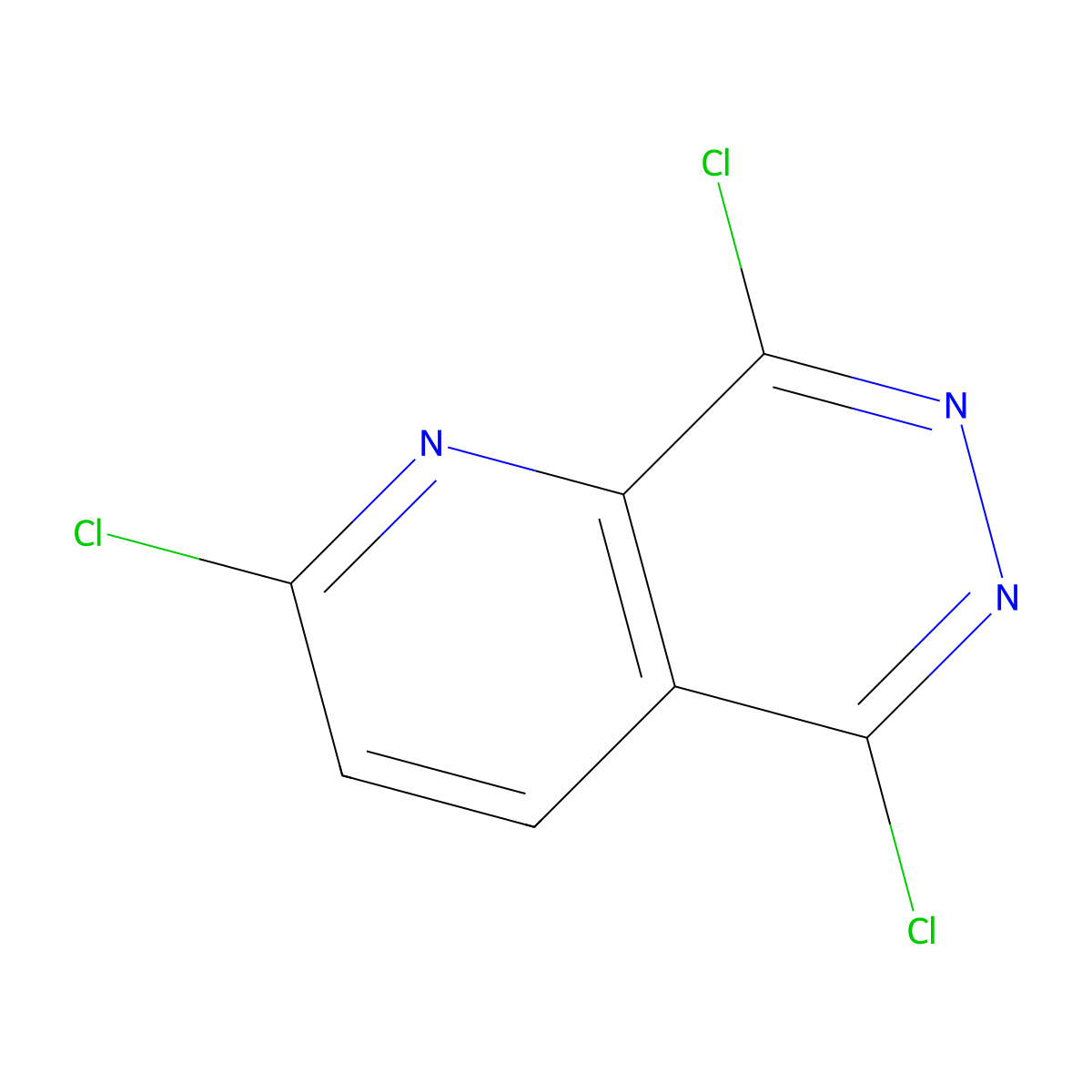 2,5,8-Trichloropyrido[2,3-d]pyridazine molecular structure, CAS 1268521-24-9