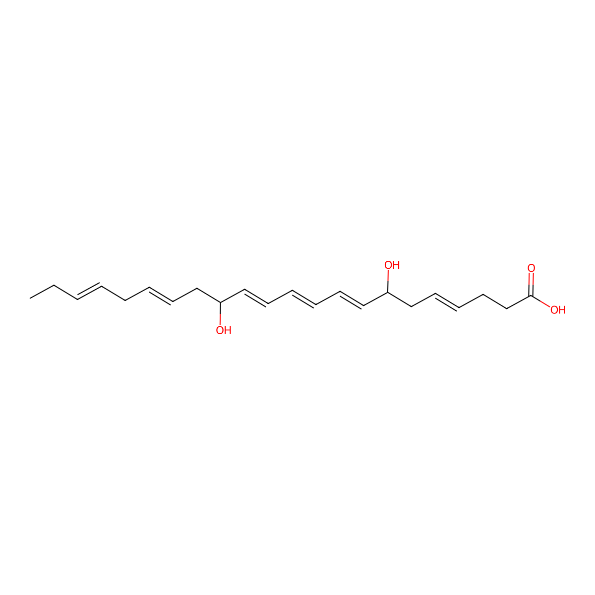 Maresin 1 molecular structure, CAS 1268720-28-0