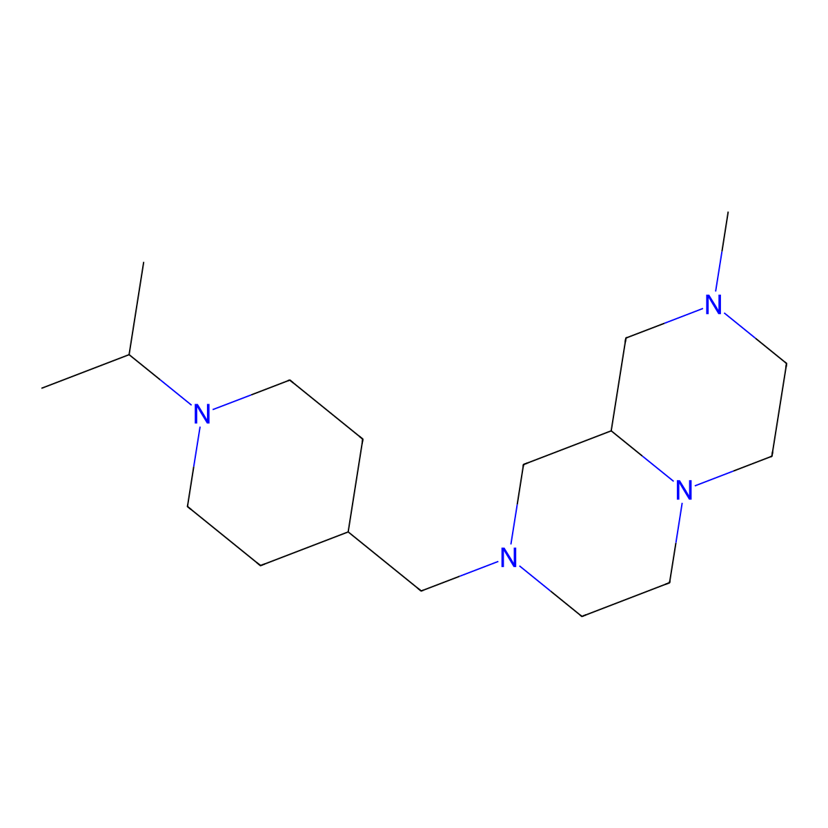 2-[(1-isopropylpiperidin-4-yl)methyl]-8-methyloctahydro-2H-pyrazino[1,2-a]pyrazine molecular structure, CAS 1269052-97-2
