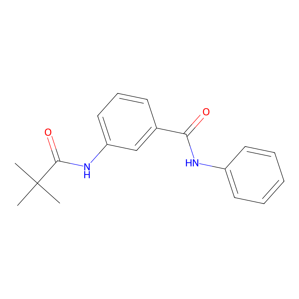 3-[(2,2-dimethylpropanoyl)amino]-N-phenylbenzamide molecular structure, CAS 1269372-26-0