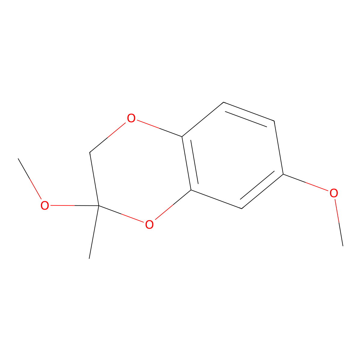 2,7-Dimethoxy-2-methyl-2,3-dihydrobenzo[b][1,4]dioxine molecular structure, CAS 1269447-76-8