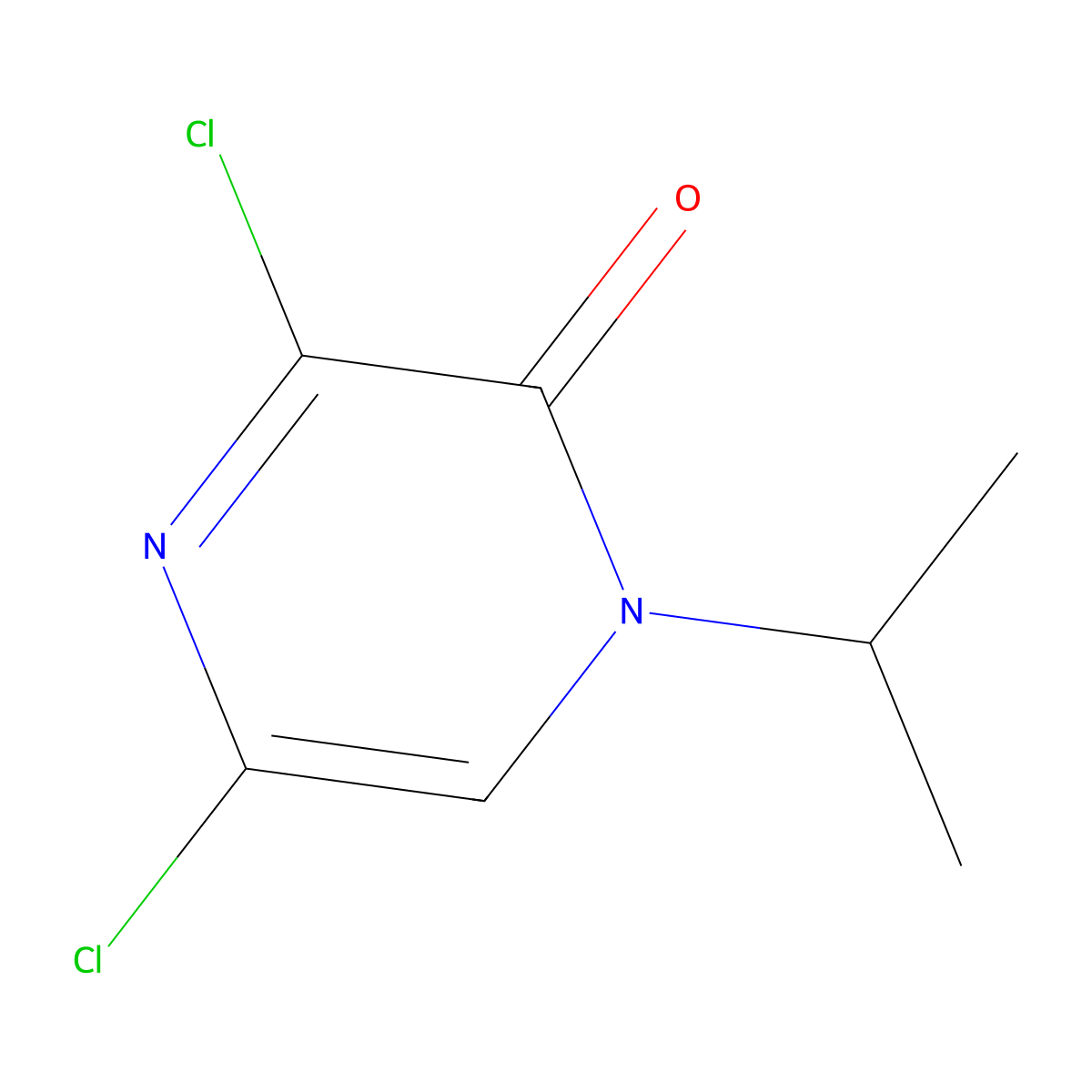 3,5-Dichloro-1-isopropylpyrazin-2(1H)-one molecular structure, CAS 1269534-00-0