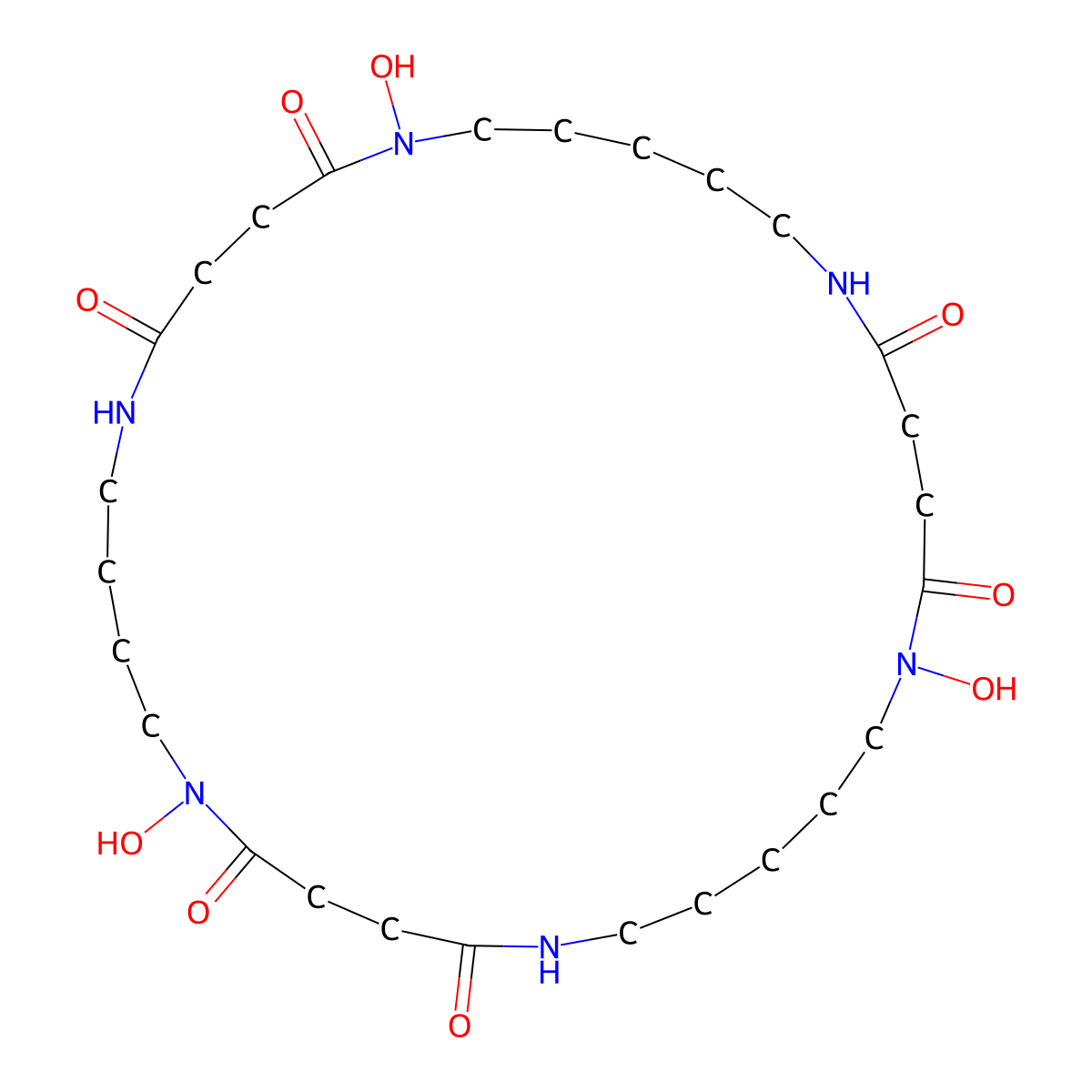 Desmethylenylnocardamine molecular structure, CAS 126988-91-8