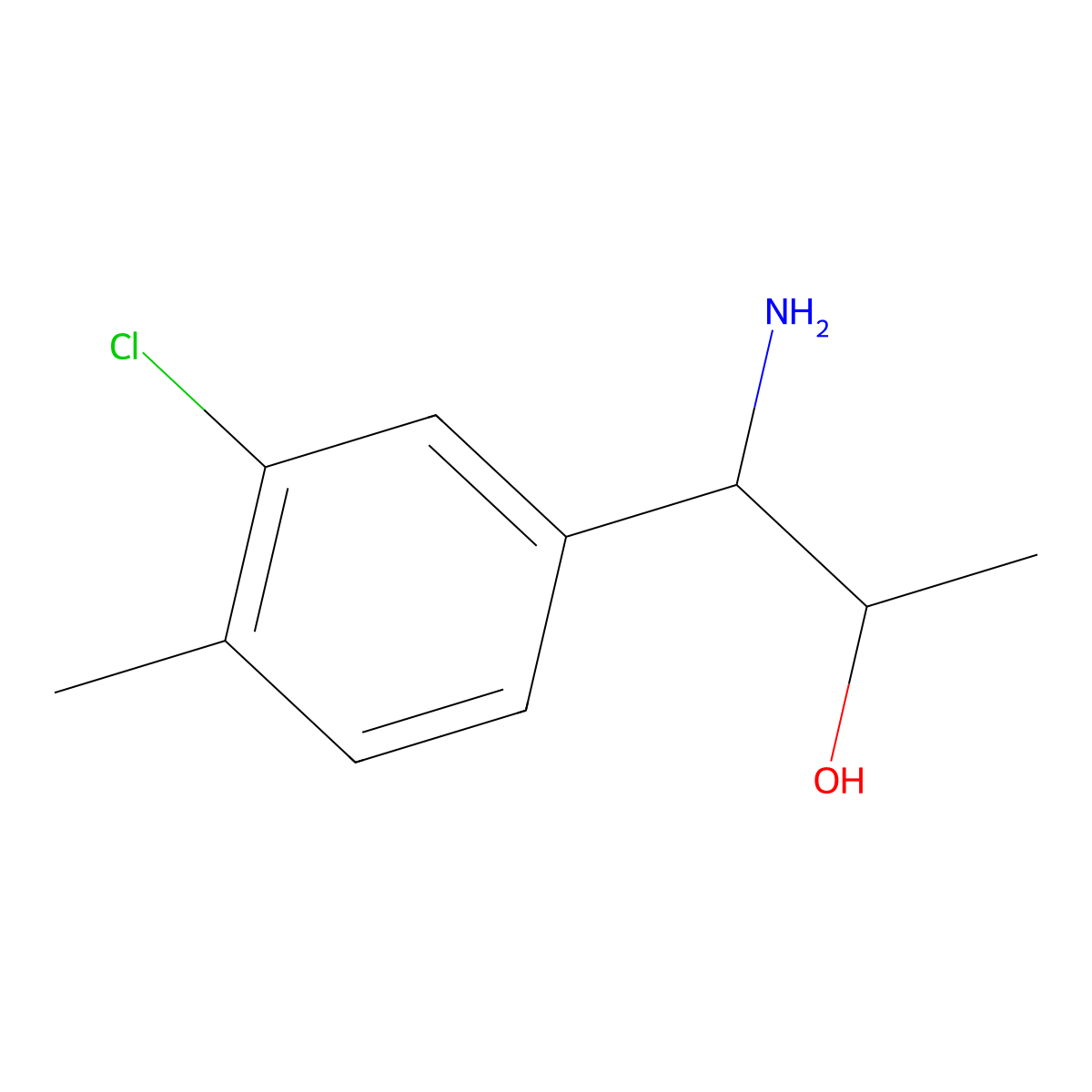 (1R,2S)-1-Amino-1-(3-chloro-4-methylphenyl)propan-2-OL molecular structure, CAS 1269928-37-1