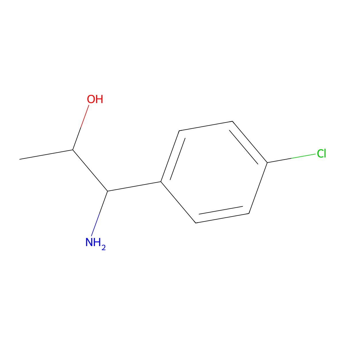(1R,2S)-1-amino-1-(4-chlorophenyl)propan-2-ol molecular structure, CAS 1269981-43-2