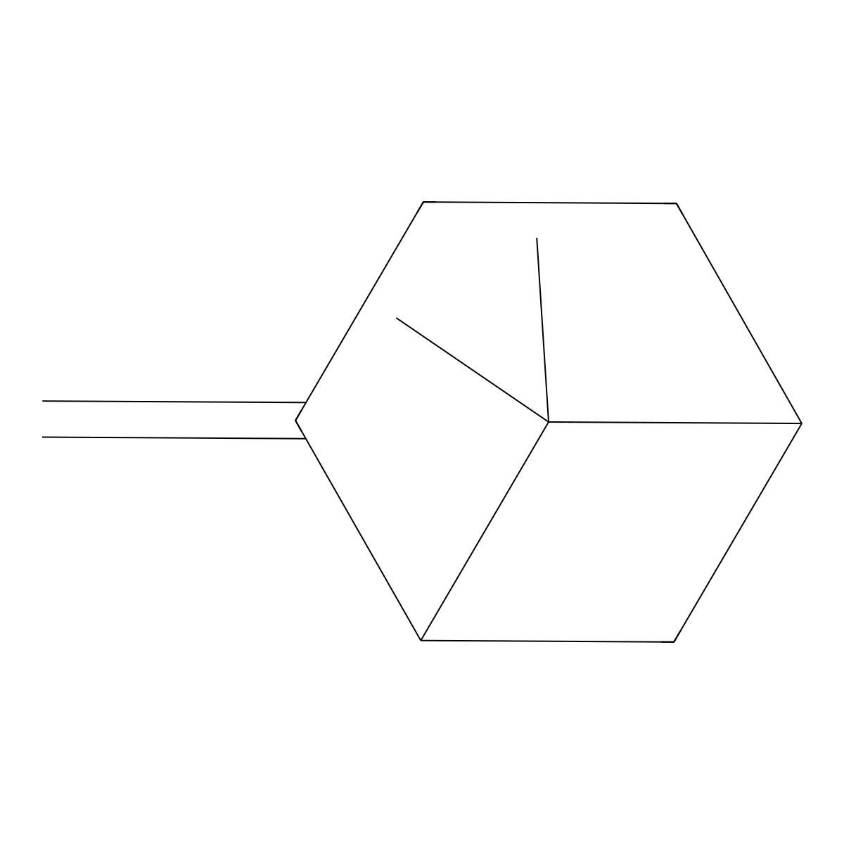 Beta-Pinene molecular structure, CAS 127-91-3