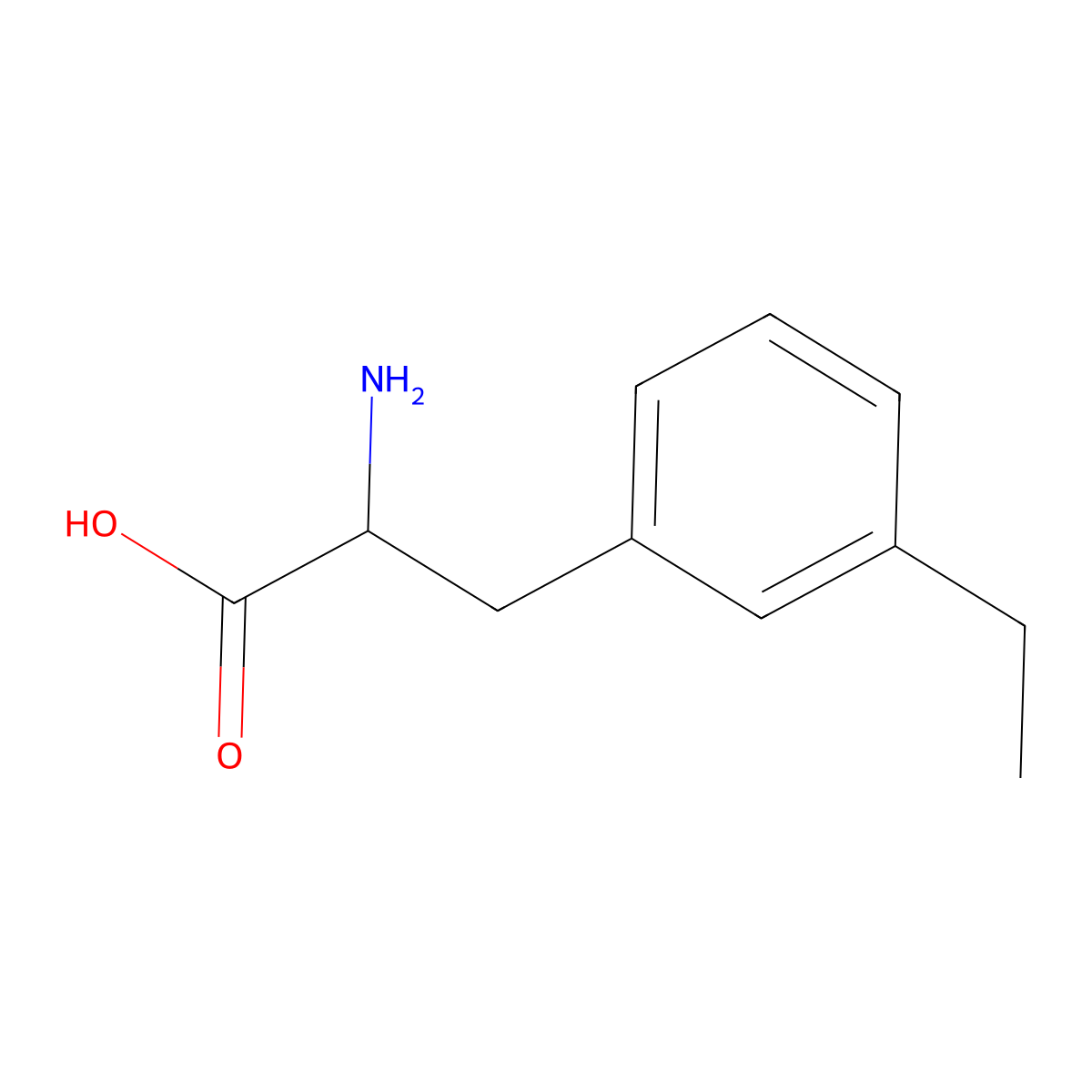 3-Ethyl-D-phenylalanine molecular structure, CAS 1270013-85-8