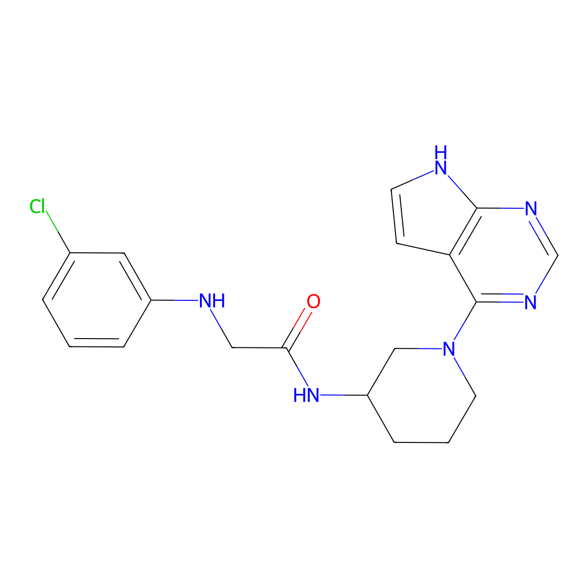 Btk IN-1 molecular structure, CAS 1270014-40-8