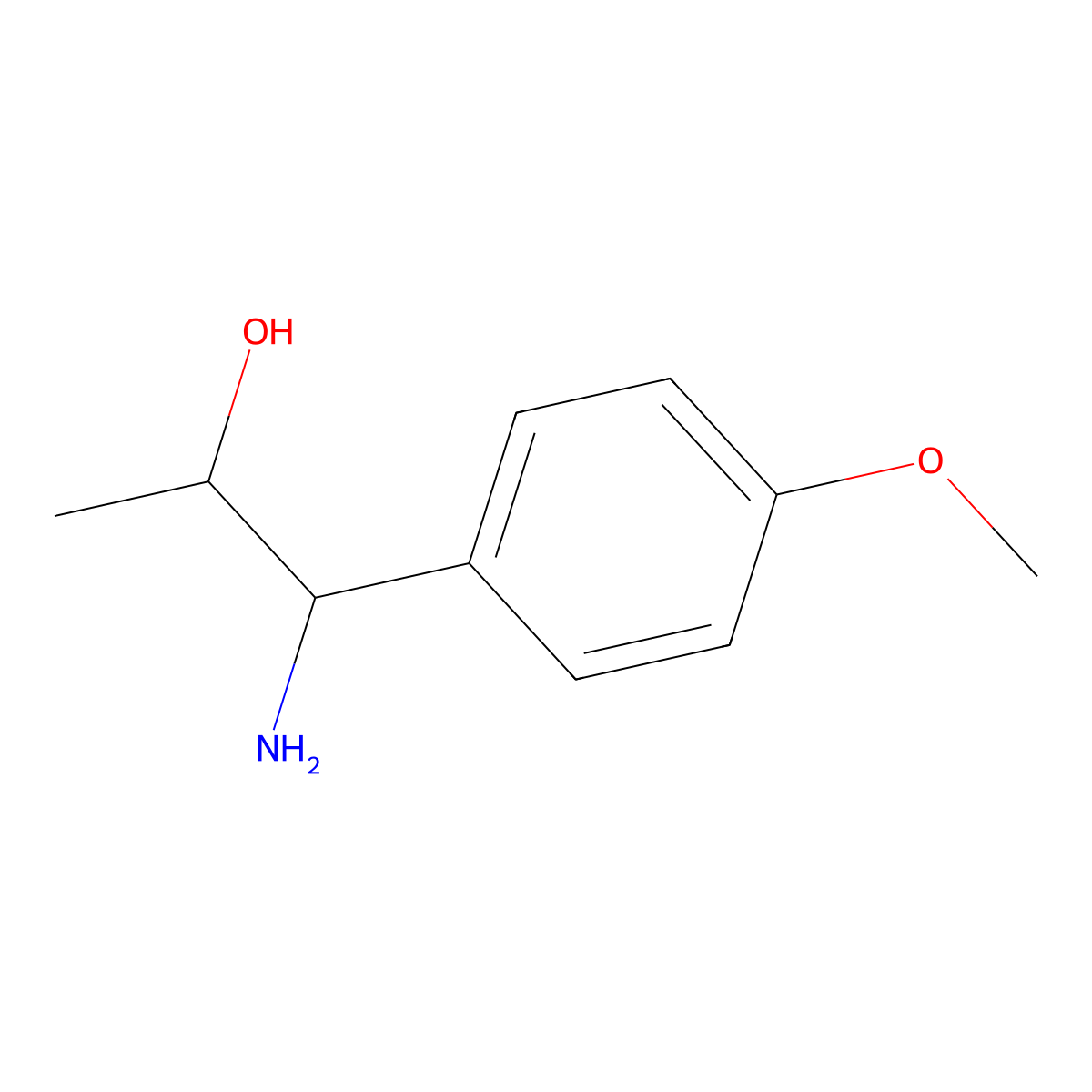 (1S,2S)-1-amino-1-(4-methoxyphenyl)propan-2-ol molecular structure, CAS 1270083-12-9