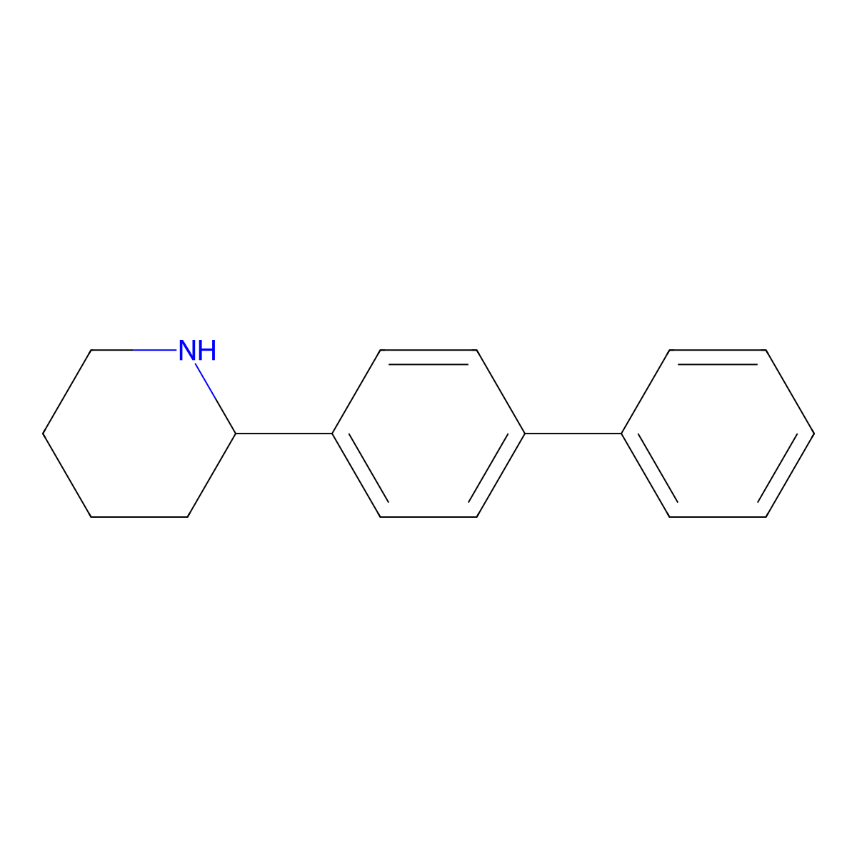 (R)-2-([1,1'-Biphenyl]-4-yl)piperidine molecular structure, CAS 1270091-09-2