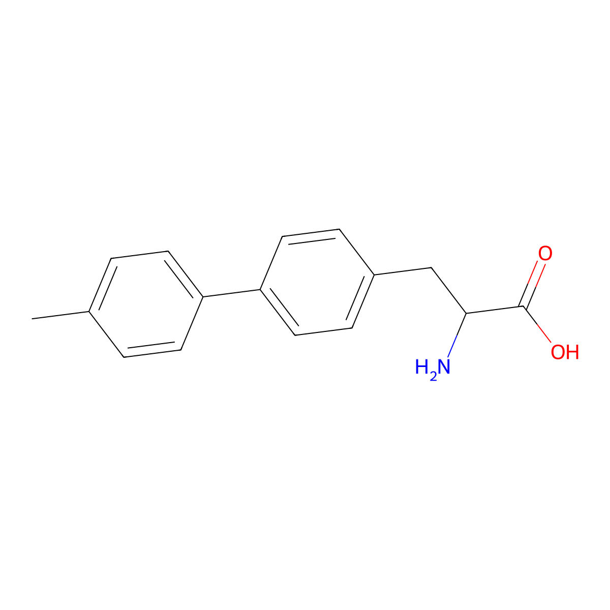 4-(4-Methylphenyl)-L-phenylalanine molecular structure, CAS 1270093-66-7