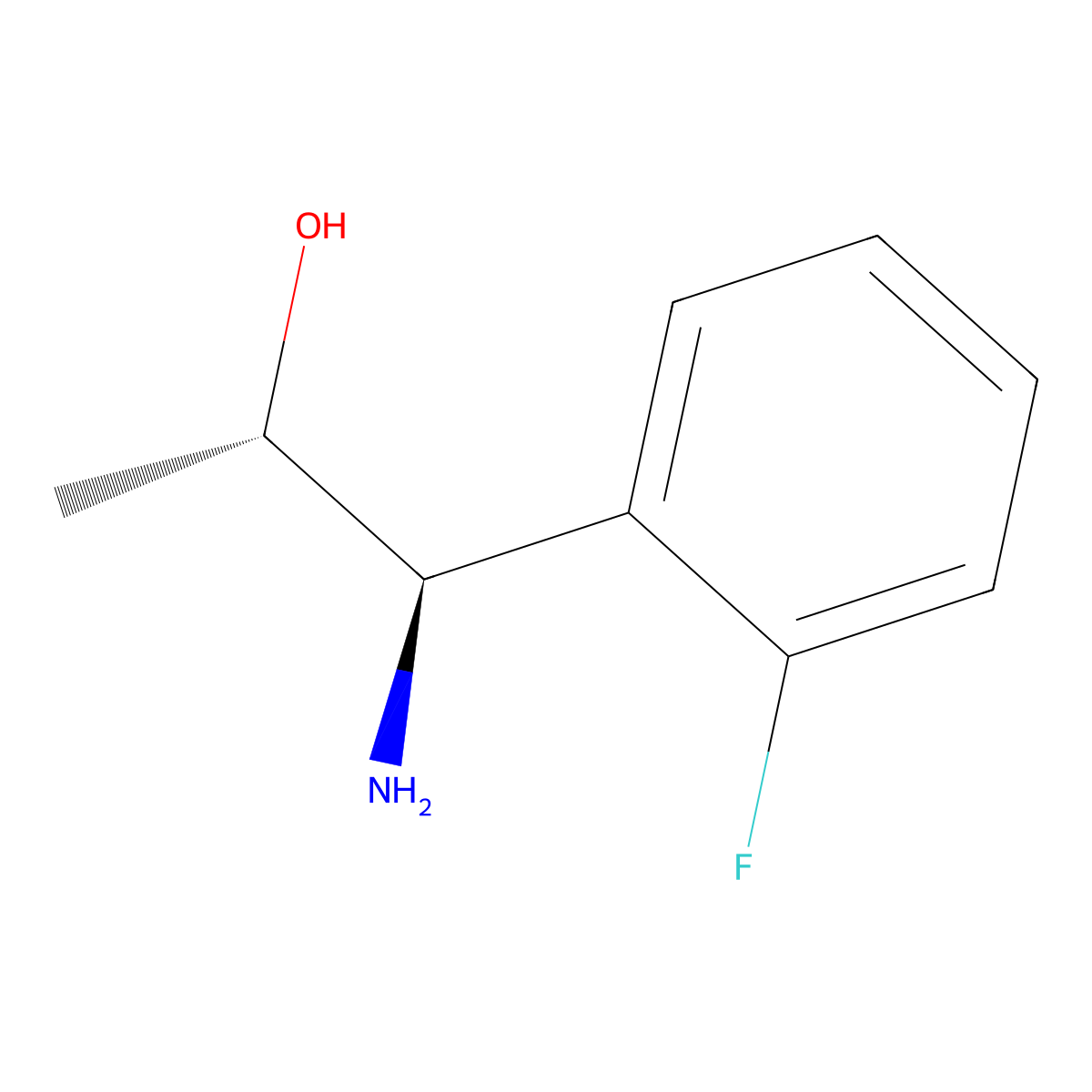 (1R,2S)-1-Amino-1-(2-fluorophenyl)propan-2-OL molecular structure, CAS 1270137-62-6