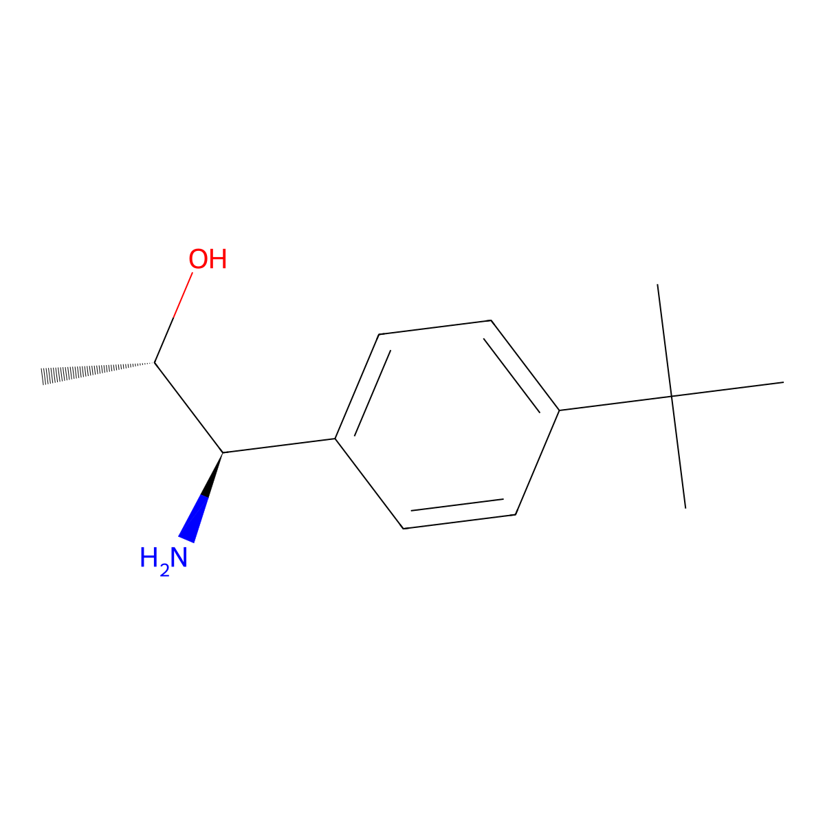 (1R,2S)-1-Amino-1-(4-tert-butylphenyl)propan-2-OL molecular structure, CAS 1270137-67-1