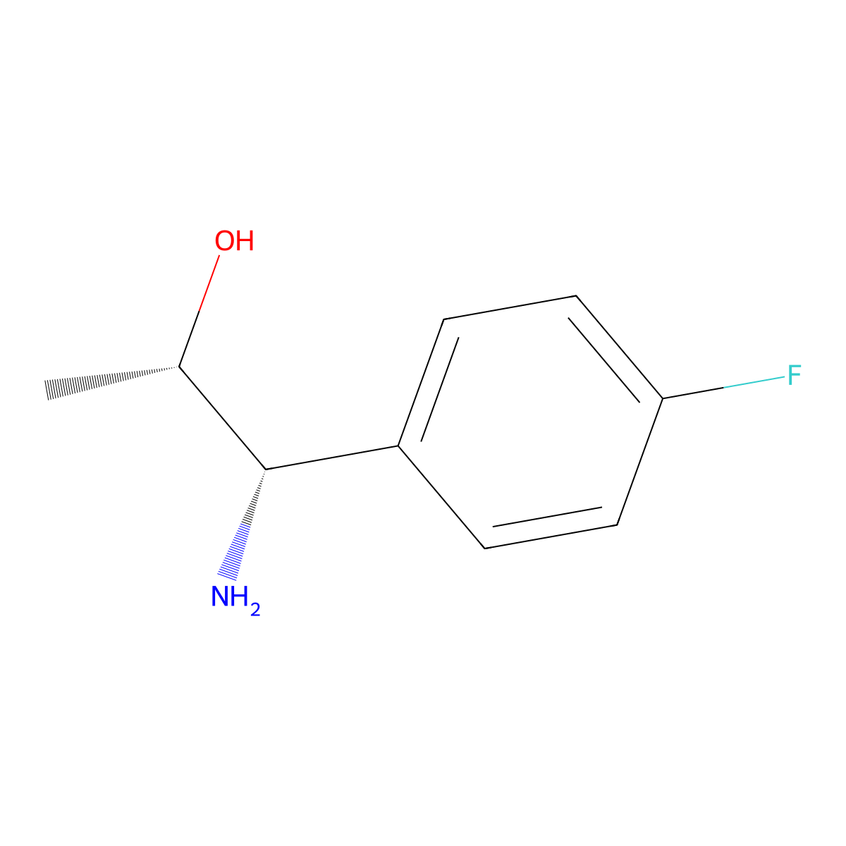 (1S,2S)-1-amino-1-(4-fluorophenyl)propan-2-ol molecular structure, CAS 1270182-16-5