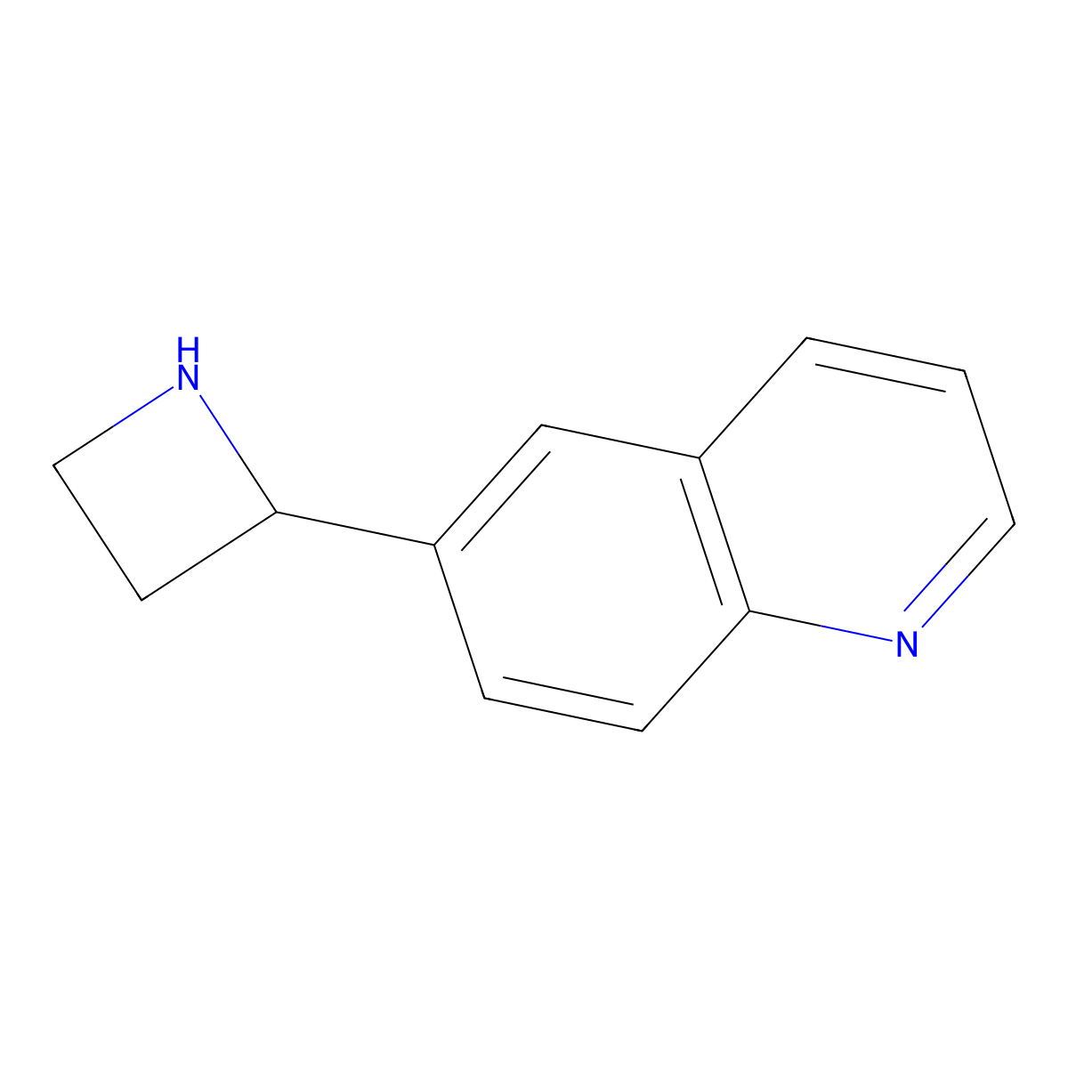 6-(Azetidin-2-yl)quinoline molecular structure, CAS 1270420-55-7