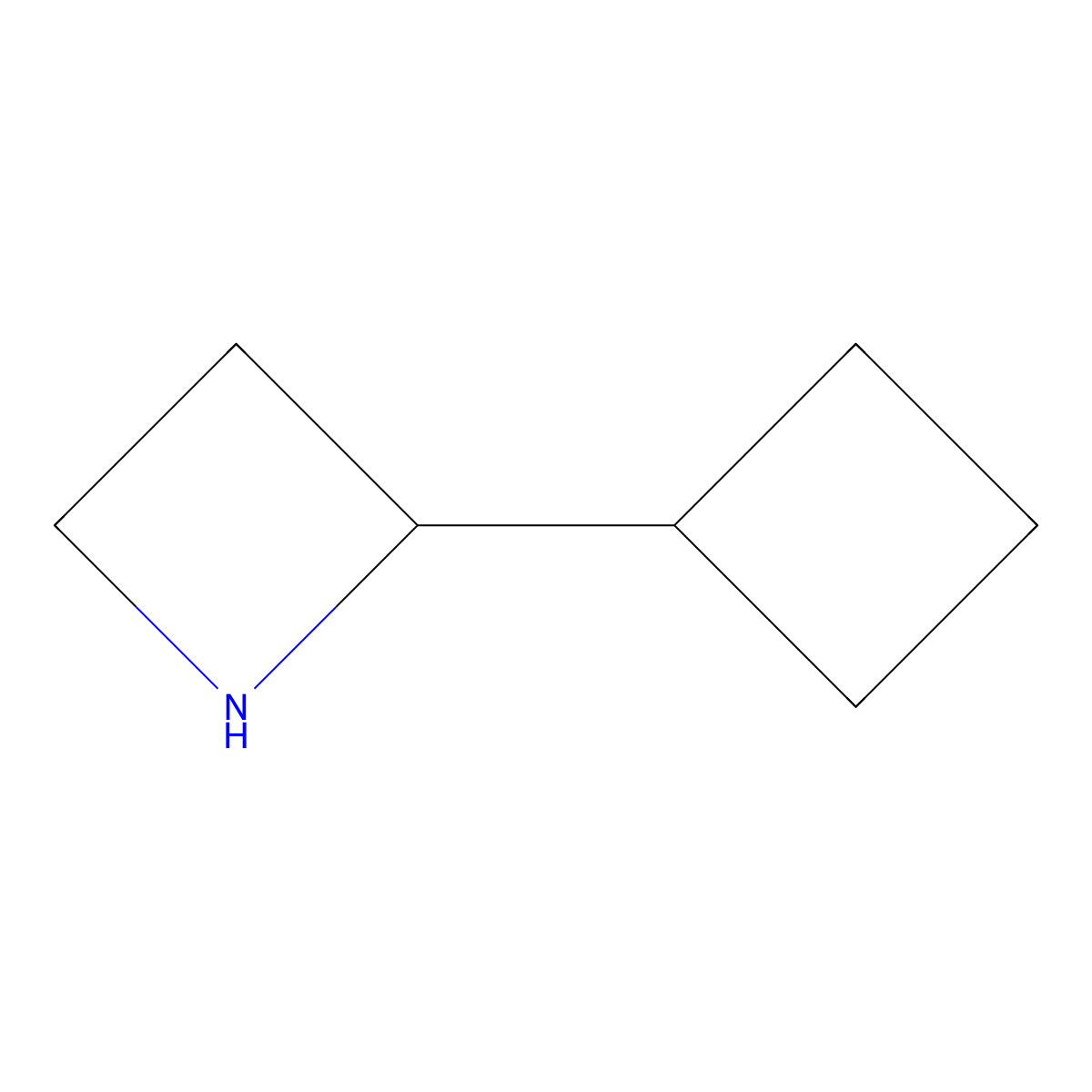 2-Cyclobutylazetidine molecular structure, CAS 1270498-75-3