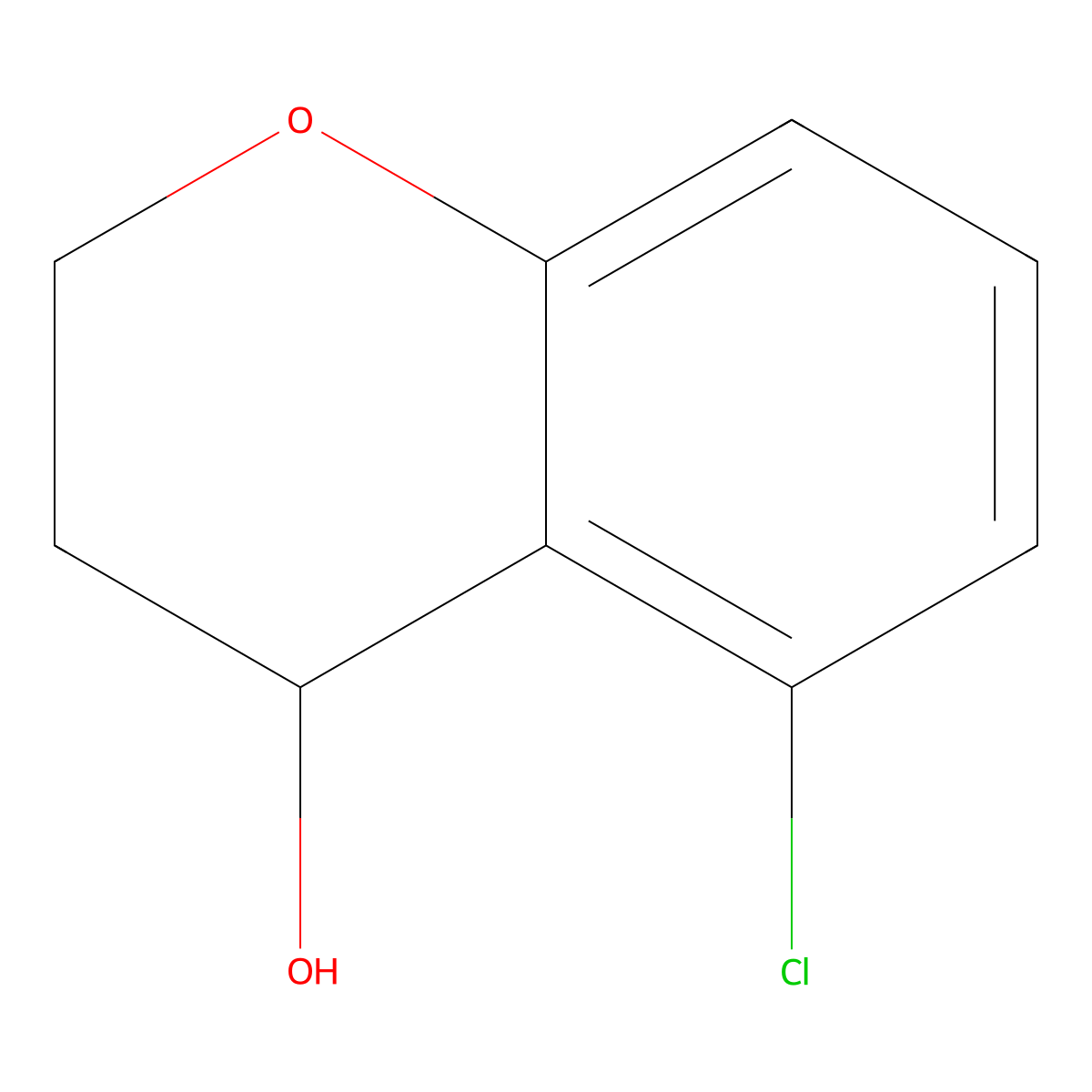 5-Chlorochroman-4-ol molecular structure, CAS 1270585-45-9