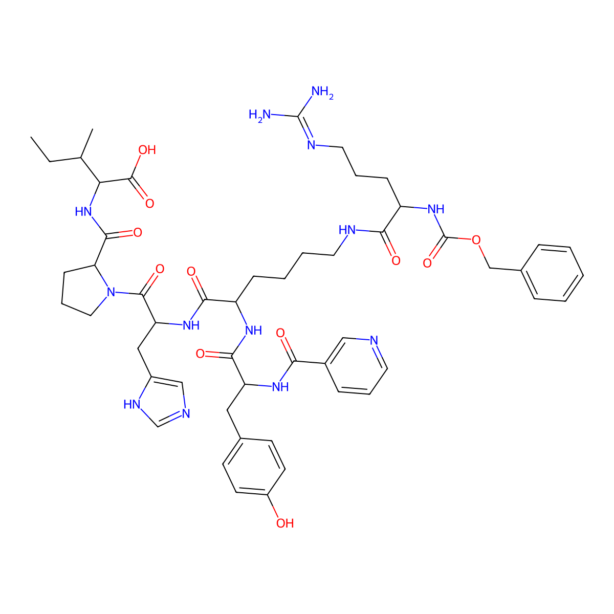 Cgp 42112A molecular structure, CAS 127060-75-7