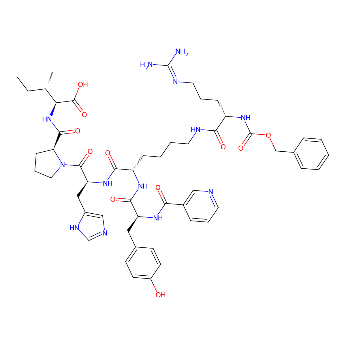 Cgp 42112A molecular structure, CAS 127060-75-7