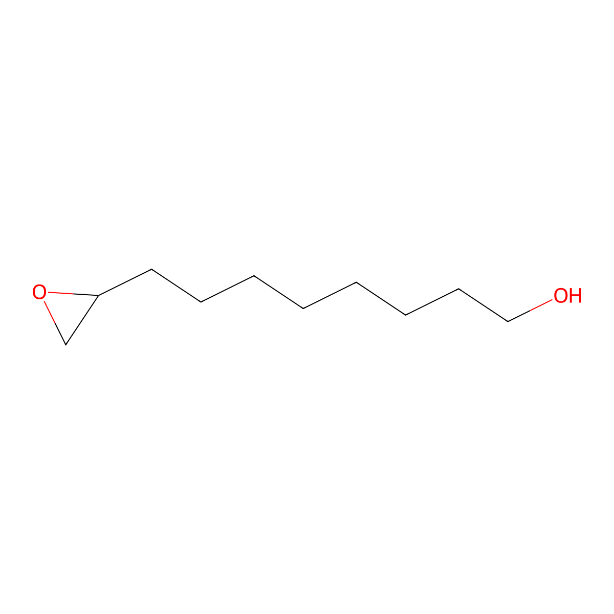 8-(Oxiran-2-yl)octan-1-ol molecular structure, CAS 127102-48-1