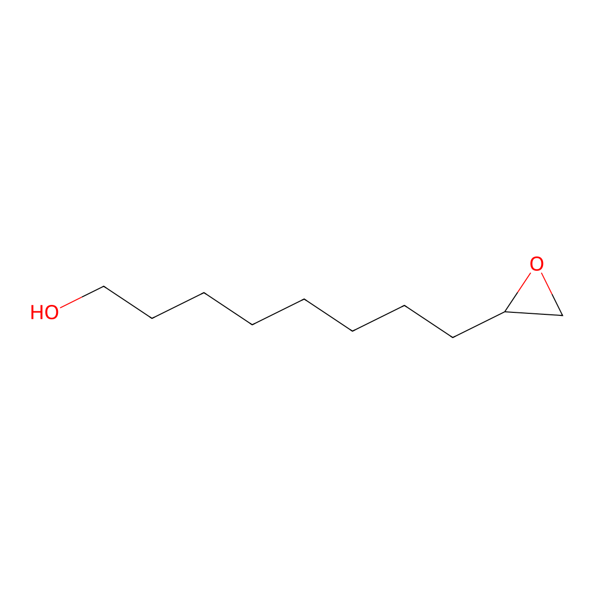 8-(Oxiran-2-yl)octan-1-ol molecular structure, CAS 127102-48-1