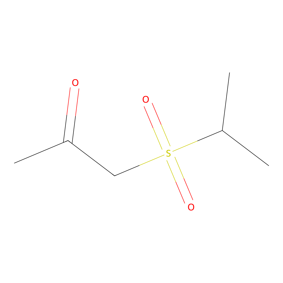 1-(Isopropylsulfonyl)propan-2-one molecular structure, CAS 1271025-77-4