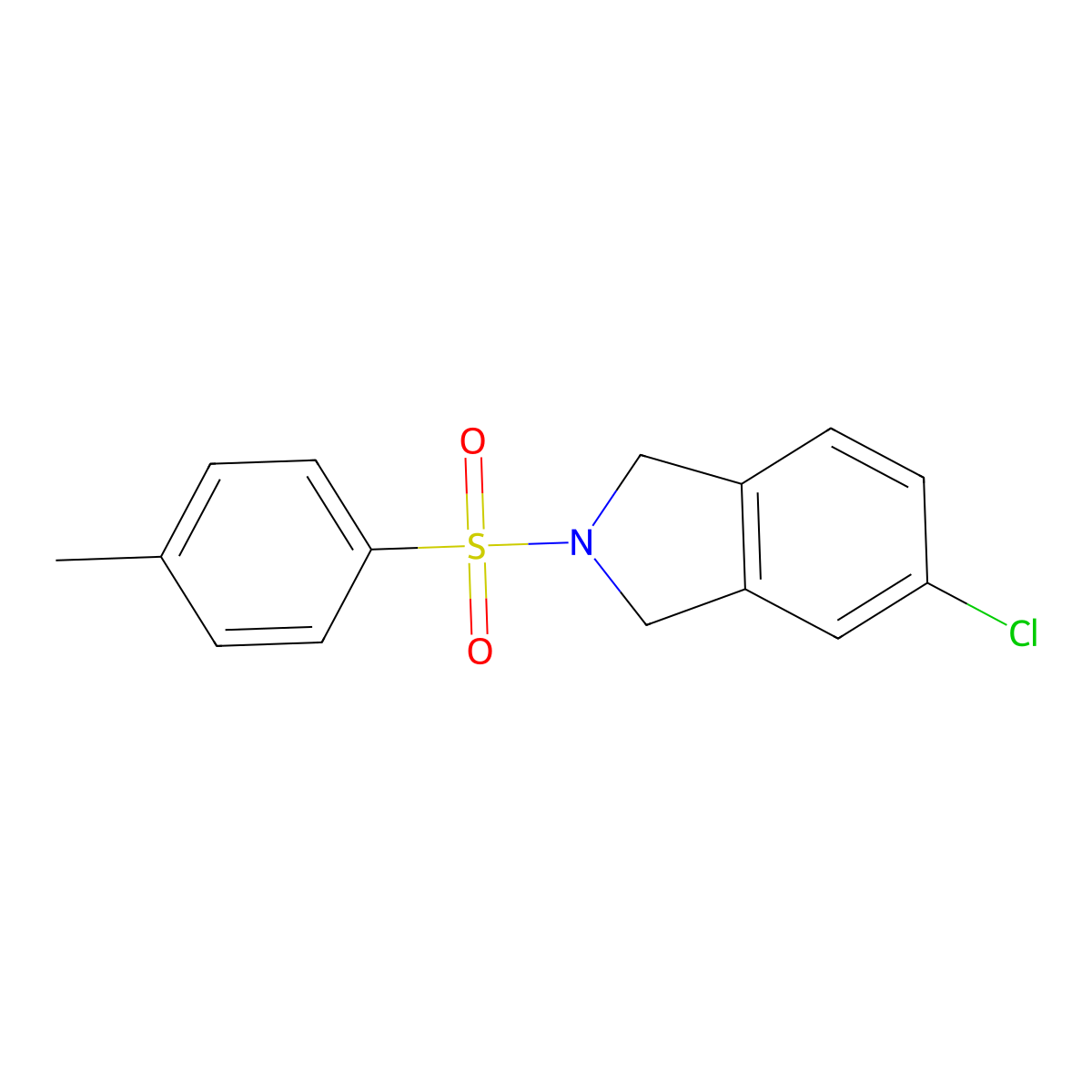 5-Chloro-2-tosylisoindoline molecular structure, CAS 127168-77-8