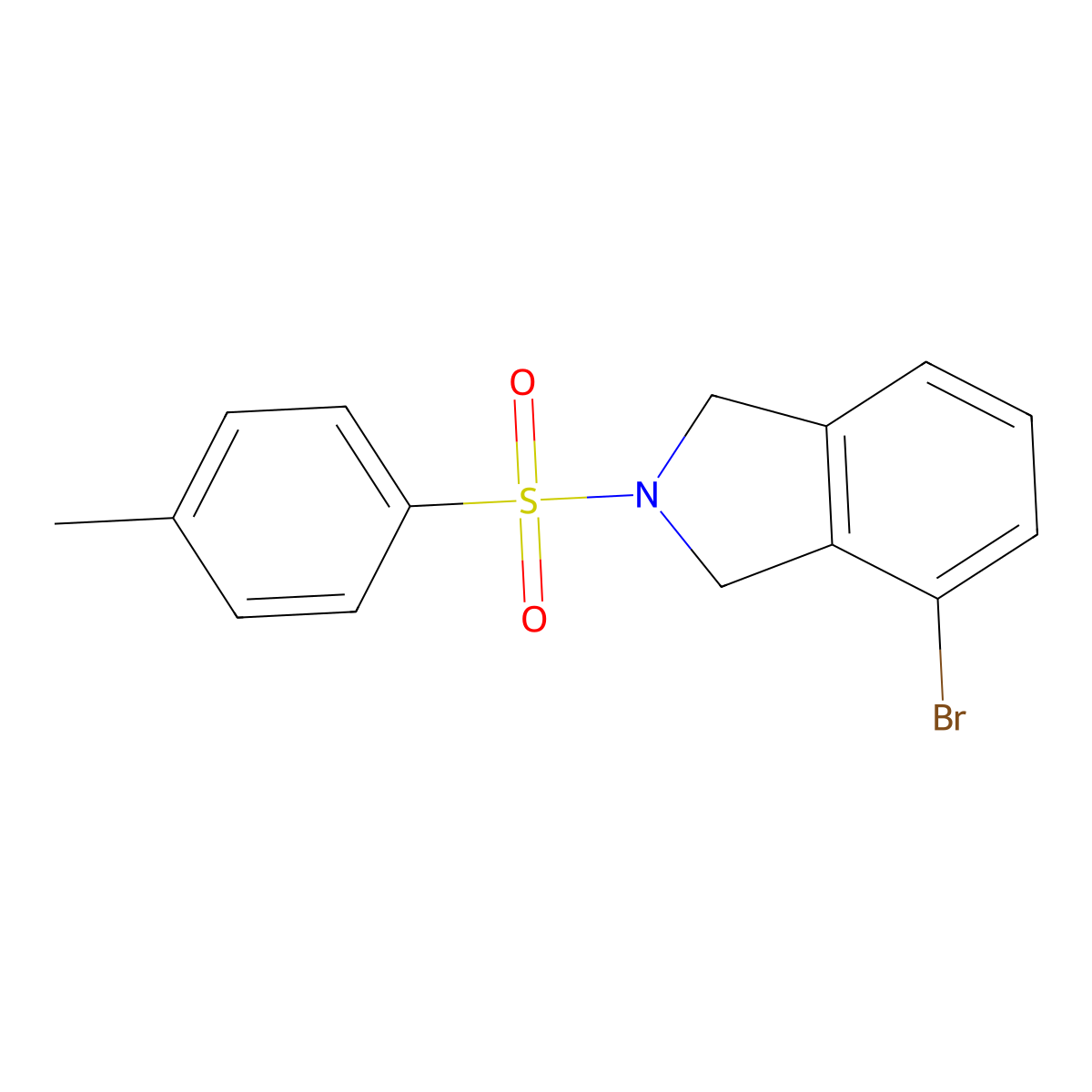 4-Bromo-2-tosylisoindoline molecular structure, CAS 127168-83-6