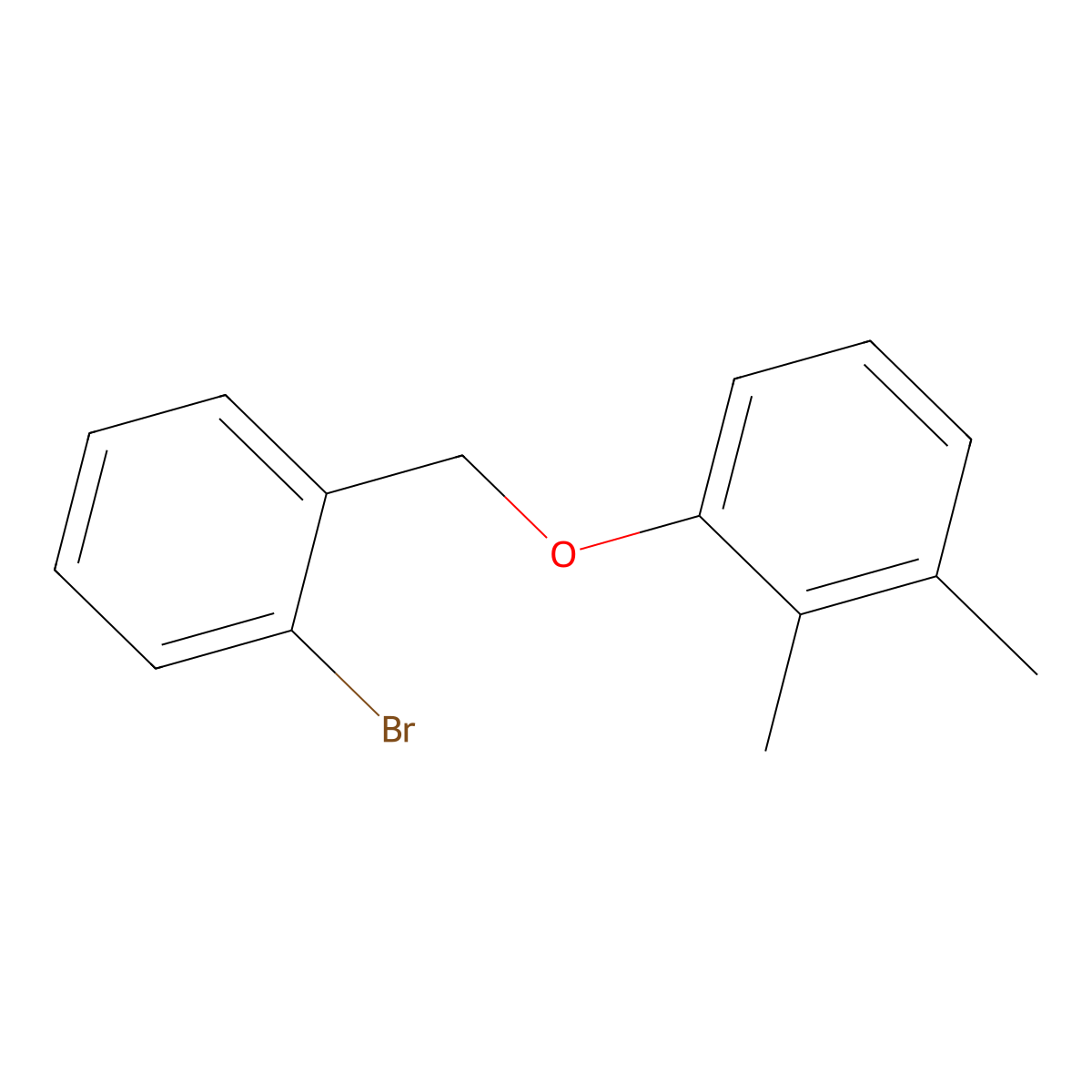 2-Bromobenzyl-(2,3-dimethylphenyl)ether molecular structure, CAS 1271694-10-0