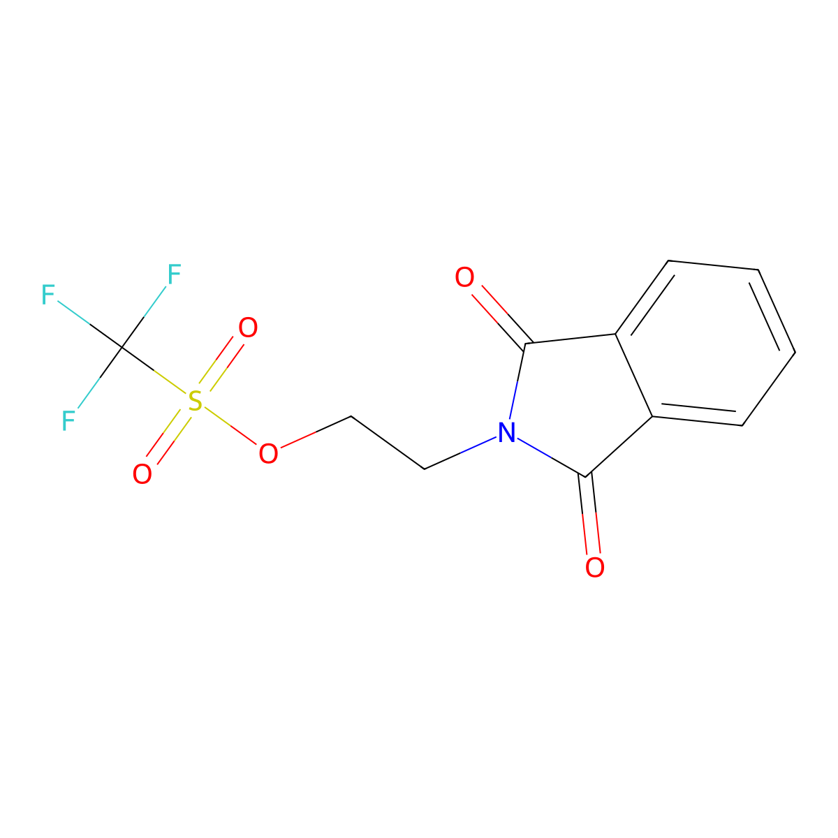 2-(1,3-Dioxoisoindolin-2-yl)ethyl trifluoromethanesulfonate molecular structure, CAS 127175-39-7