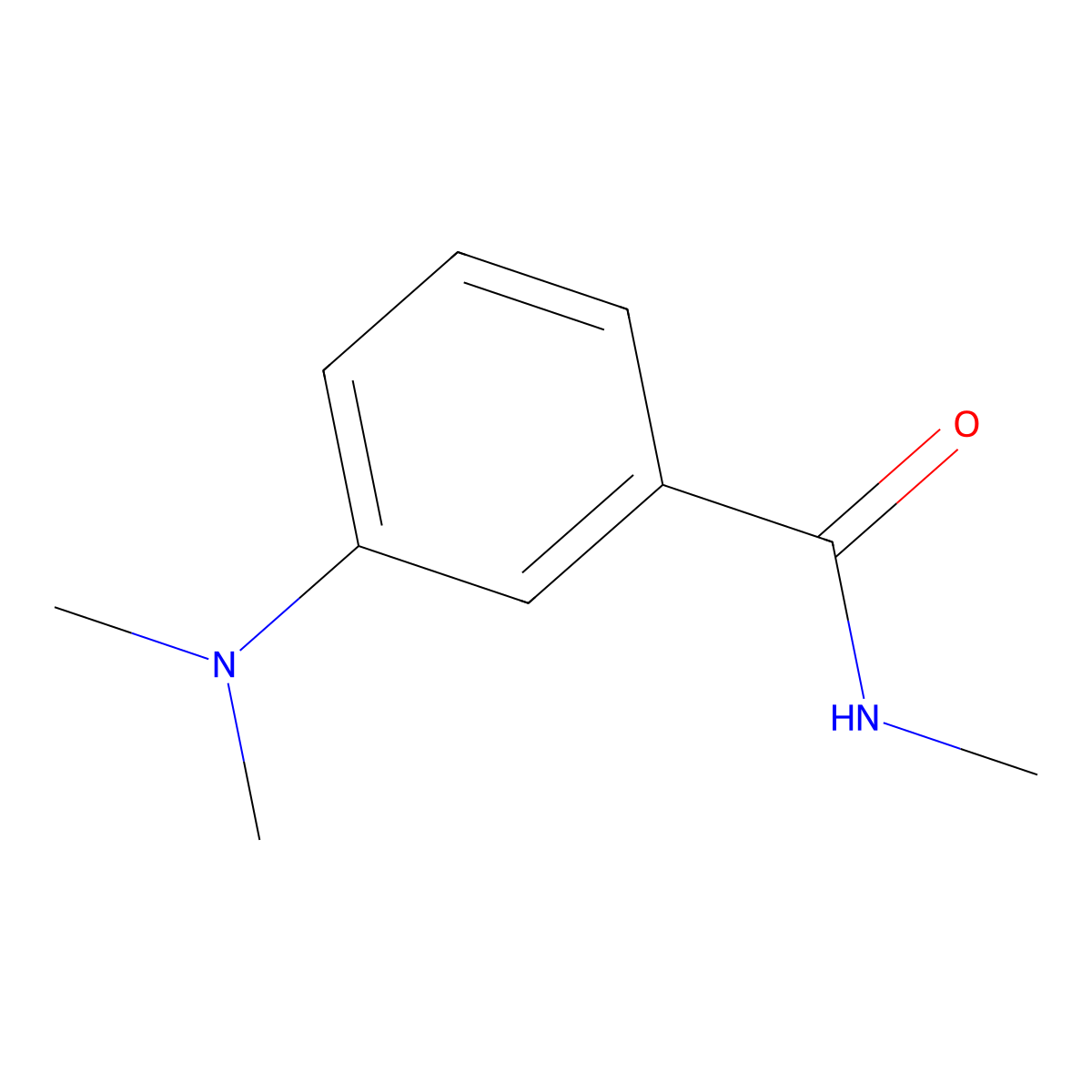 3-(dimethylamino)-N-methylbenzamide molecular structure, CAS 127201-42-7