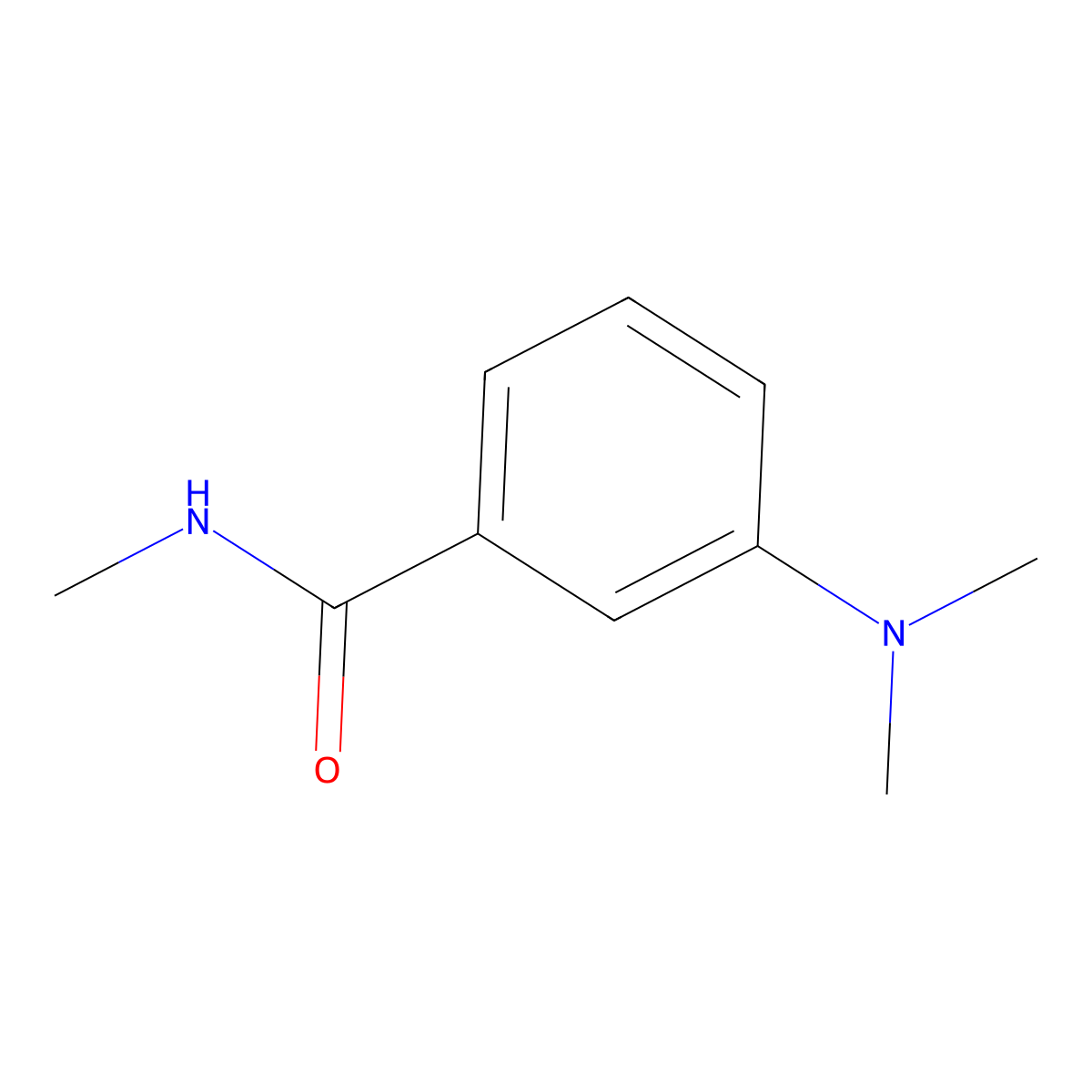3-(dimethylamino)-N-methylbenzamide molecular structure, CAS 127201-42-7