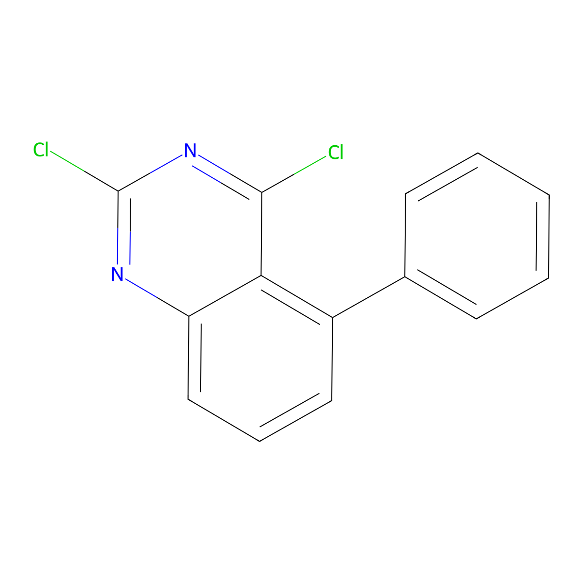 2,4-Dichloro-5-phenylquinazoline molecular structure, CAS 1272356-64-5