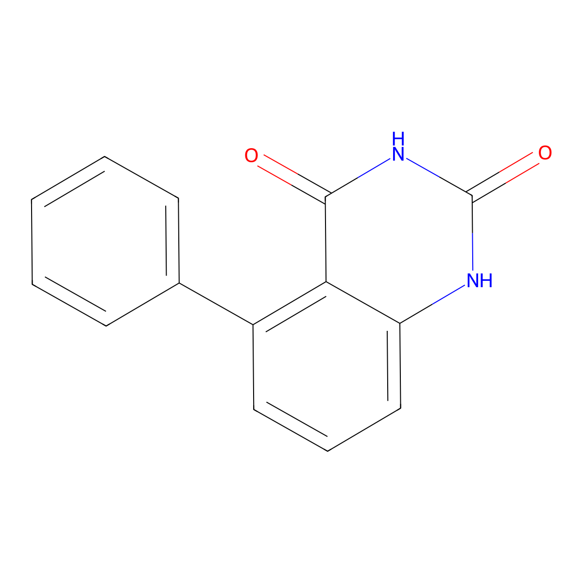 5-phenylquinazoline-2,4(1H,3H)-dione molecular structure, CAS 1272356-65-6