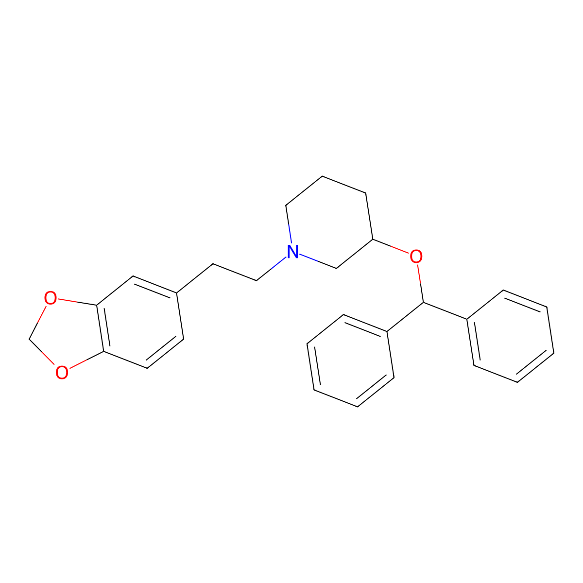 Zamifenacin molecular structure, CAS 127263-13-2